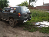 Задний силовой бампер для Mitsubishi Pajero Sport 1