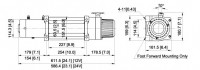 Лебёдка электрическая ComeUp DV-12 light 24V 5443 кг 