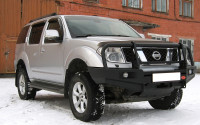 Бампер передний силовой OJeep для Nissan Navara D40 и Pathfinder R51 до 2010 года