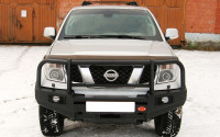 Бампер передний силовой OJeep для Nissan Navara D40 и Pathfinder R51 до 2010 года