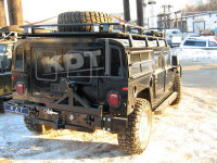 Багажник экспедиционный алюминиевый KDT для Hummer H1