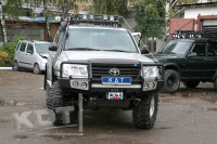 Багажник экспедиционный алюминиевый KDT для Land Cruiser 105