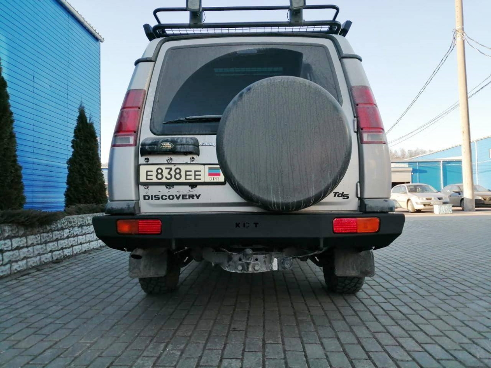 Задний силовой бампер Land Rover Discovery 2