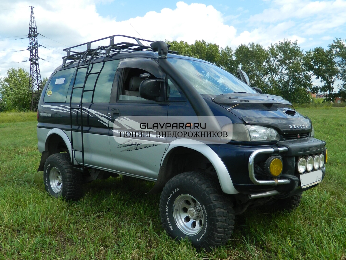 Экспедиционный багажник Mitsubishi Delica (Булка) с высокой крышей купить в  Владивостоке от 25300.0000 руб | ГЛАВПАРА