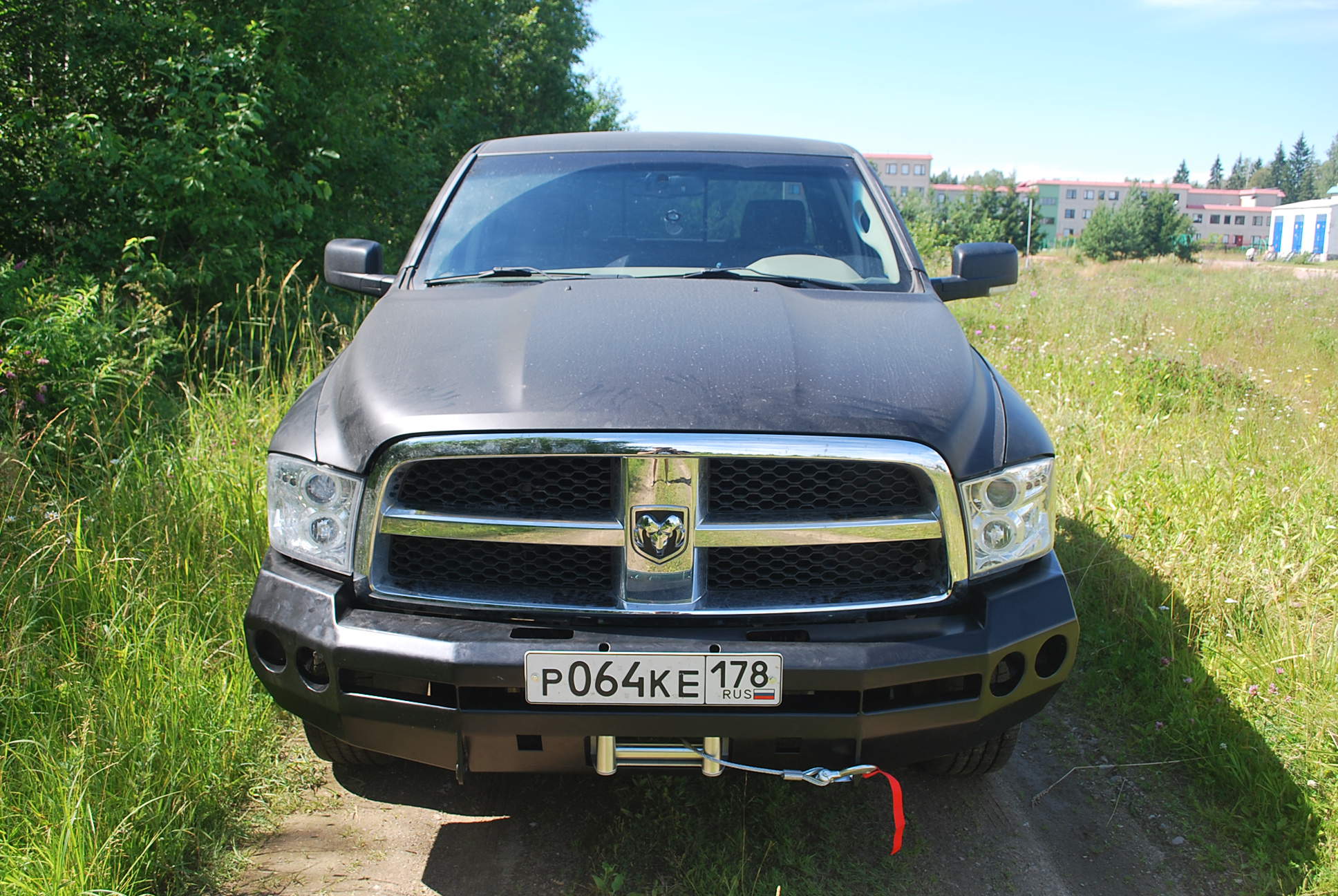 Передний силовой бампер Dodge Ram IV купить в Владивостоке от 45000.0000  руб | ГЛАВПАРА