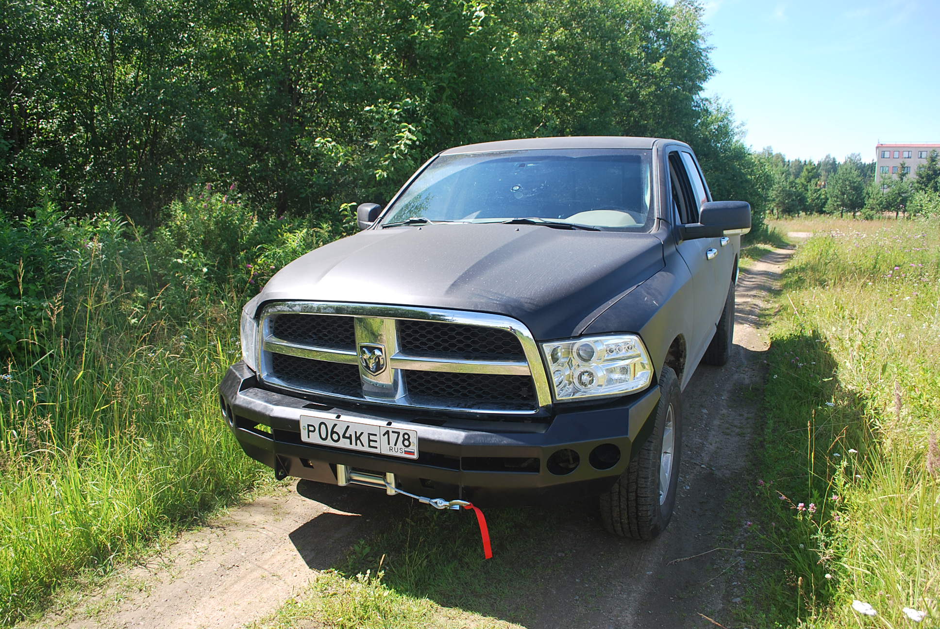 Передний силовой бампер Dodge Ram IV купить в Владивостоке от 45000.0000  руб | ГЛАВПАРА